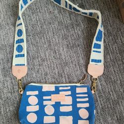 The Erin Flett x Anthropologie crossbody bag 
