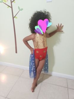 Wonder woman custume 3t -4t