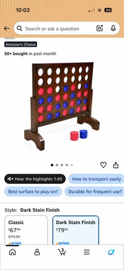 2 foot Connect 4
