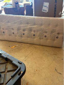 Gray headboard