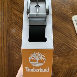 NWT Timberland men’s reversible cut-to-fit belt Black