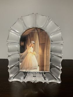 Mikasa Monarch 5x7 Crystal picture frame