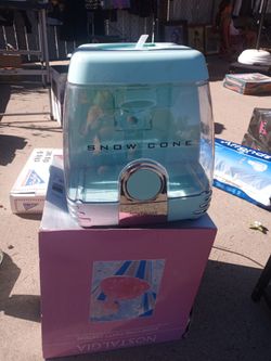 Nostalgia Snow Cone Party Station Machine