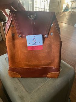 Morral de piel