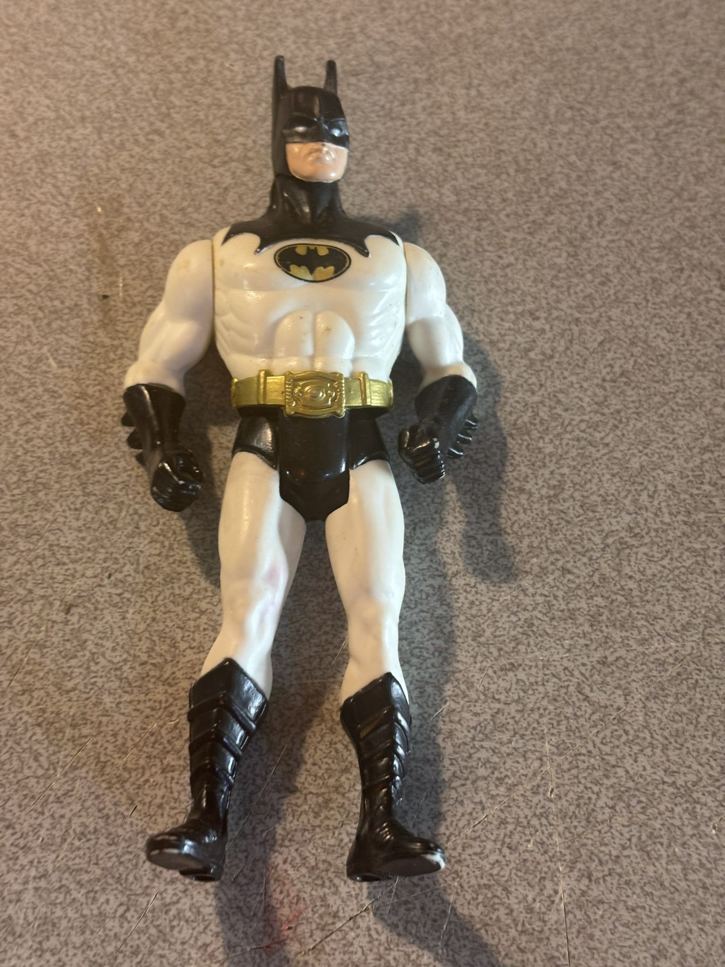 1990 Kenner Batman Arctic In Black & White Action Figure DC Comics