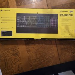Corsair K55 RGB Pro  Gaming Keyboard, New