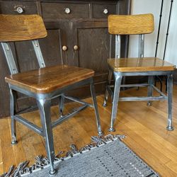 Set of 2 Industry West Octane Dining Chairs