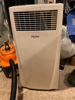 Hailer 8;000 BTU Stand Up Air Conditioner with window hose/plate works perfect