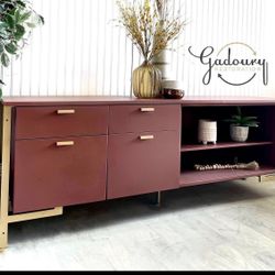 Mid Century Inspired Tv Stand 