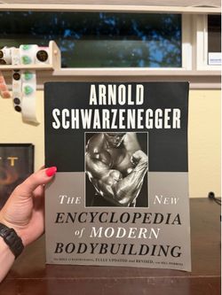 Arnold Schwarzenegger The New Encyclopedia of Modern Bodybuilding Book - Revised