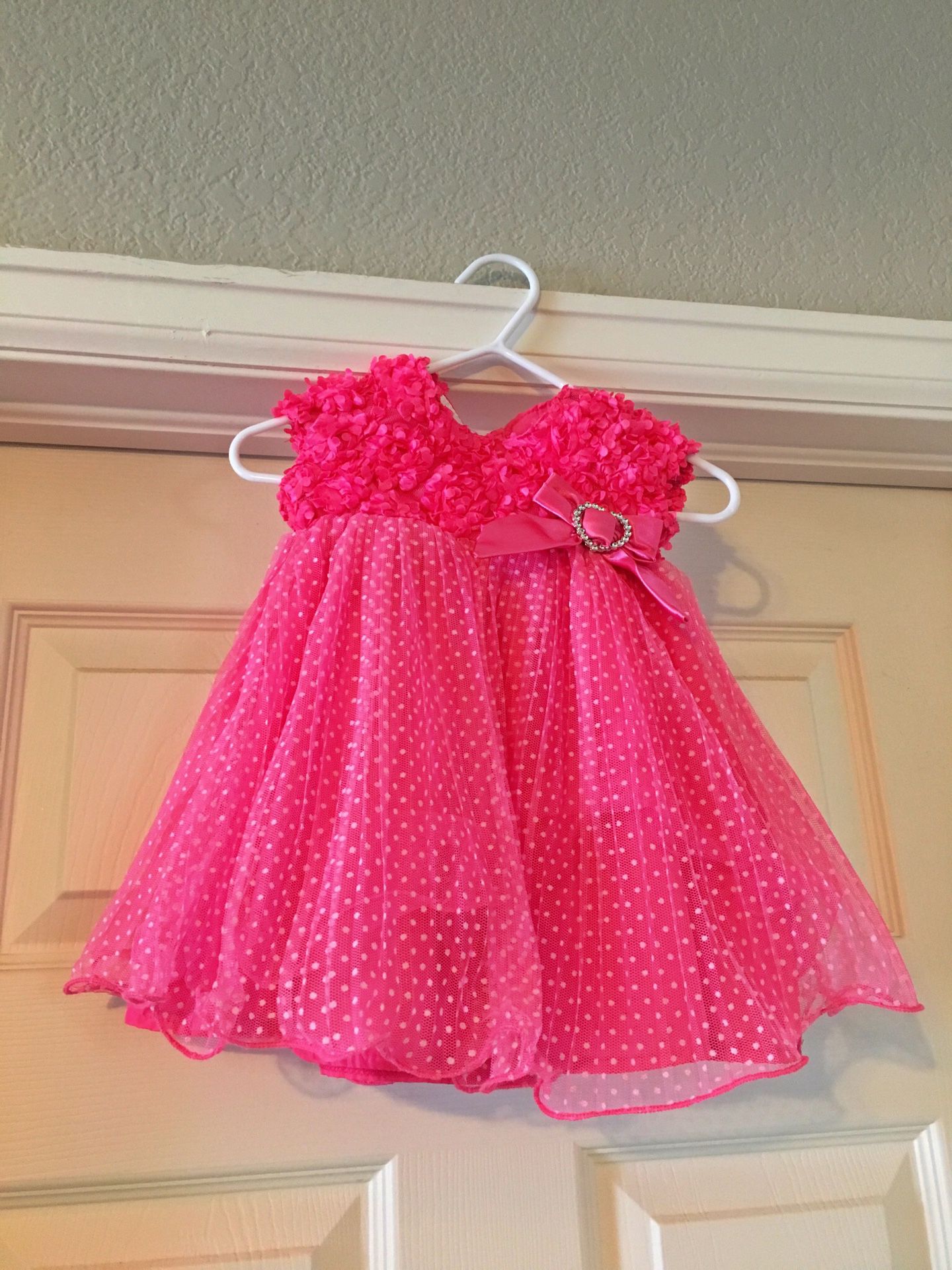 Infant pink dress