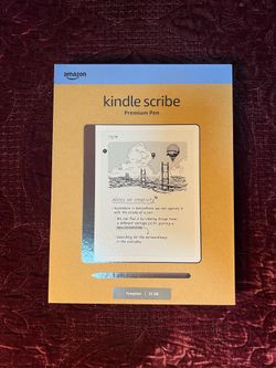 Amazon Kindle Scribe with Premium Pen (32 GB)
