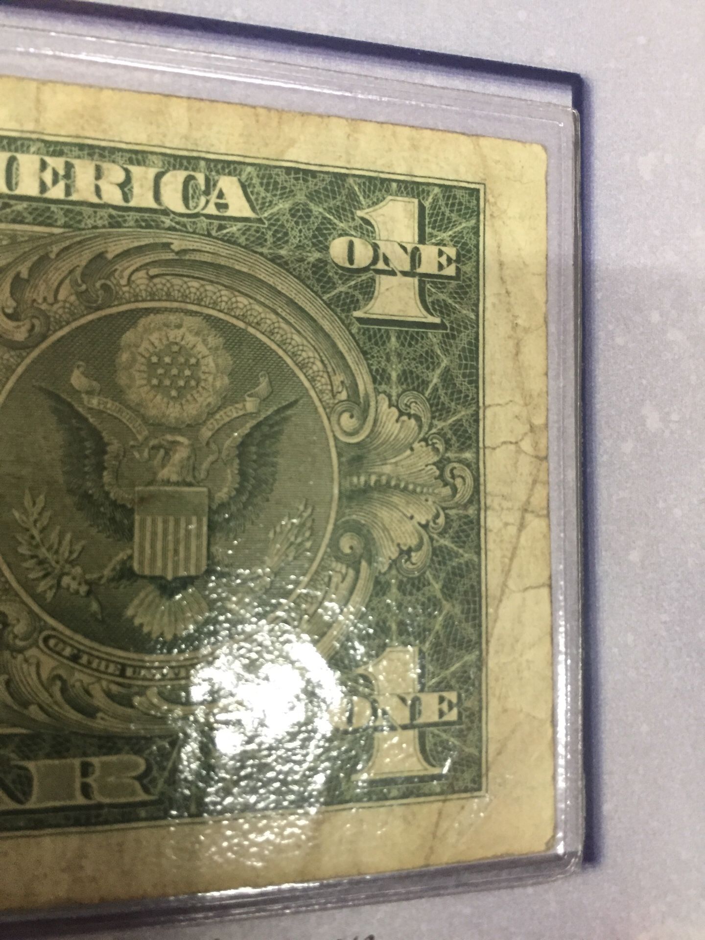 Series of 1935 $1 Silver Certificates with & without motto on the back