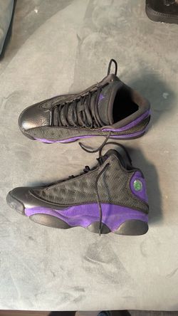 Air Jordan 13 Black Purple Sneakers