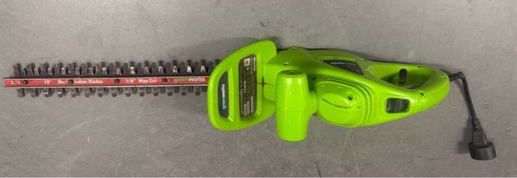 GREENWORKS 18” Dual Action Electric Hedge / Bush Trimmer *Corded
