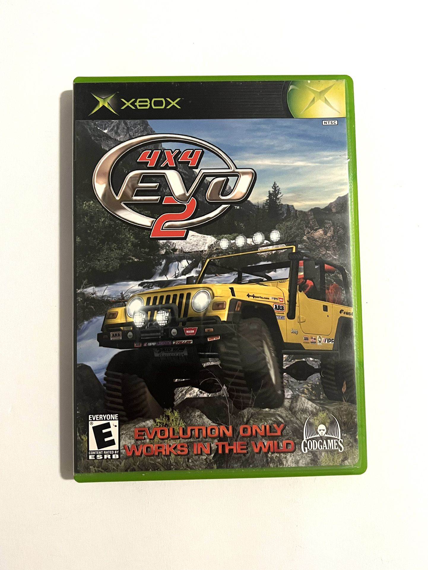 4x4 EVO 2 (Microsoft Xbox, 2001) Complete with Manual Tested 