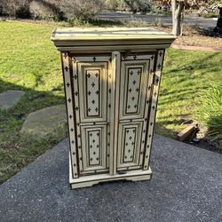 Painted Wooden Cabinet