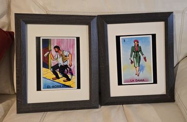 LoterΓa Picture Frames β El Borracho & La Dama
