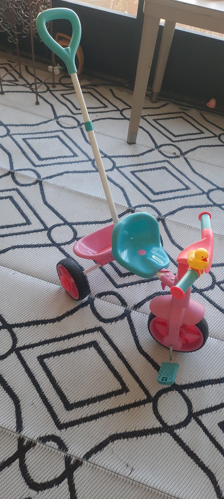 Toddler Push Or Ride Tricycle