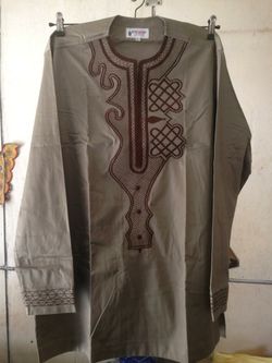 Men's African wear pant and top - extra large