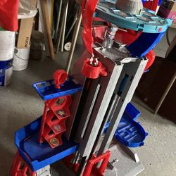 Paw Patrol 3’ Tall Tower With Hidden Ramp and Elevator