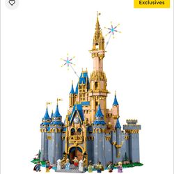 Disney 100 Lego Castle *with Box & Books*