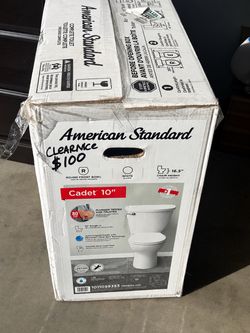 American Standard Cadet 10" Complete Toilet