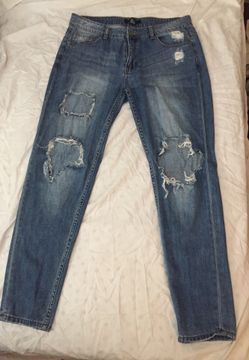 Forever 21 Ripped Jeans