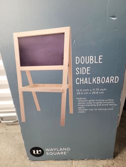 Wayland Square Double Sided Chalkboard... Pisaron