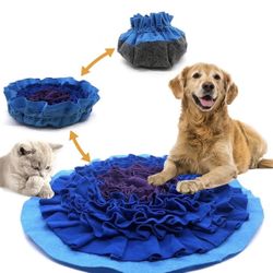 Dog Snuffle-Mat Slow-Feeder-Bowl-Simulating Grassland for Boredom