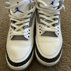 Jordan 3 Retro Racer Blue size 10