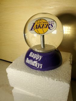 4" Lakers Snow Globe 