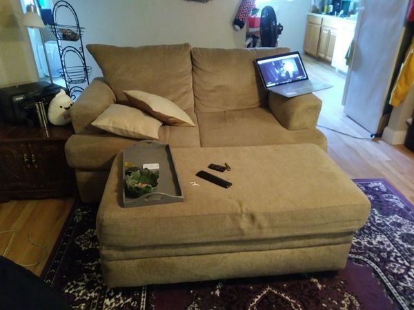 Loveseat Chair A Half Storage Ottoman For Sale In Arvada Co