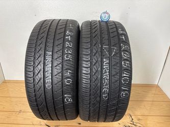 2 tires 235 40 18 kumho ecsta 4x ii high tread no repairs