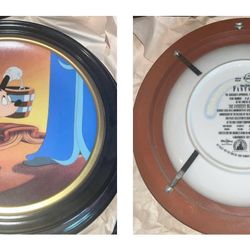 DISNEY Knowles FANTASIA “The Penitent Apprentice” Plate with frame LIMITED TO 150 