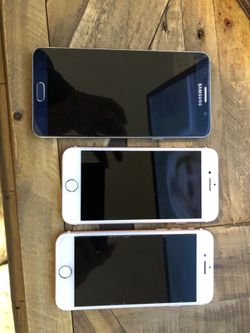 2(iPhone 7) and 1(Galaxy Note 5) $250 each
