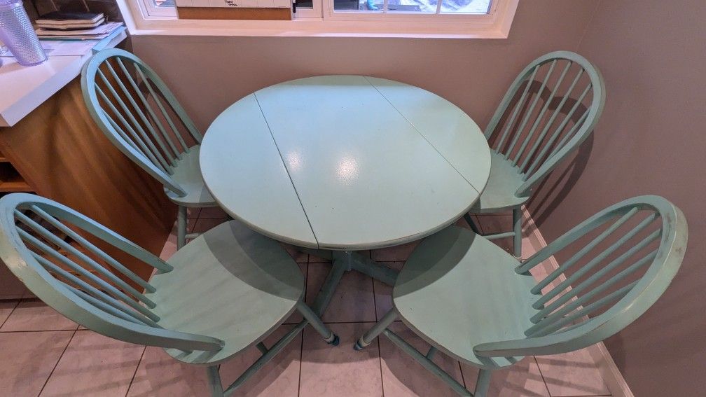 Table And 4 Chairs
