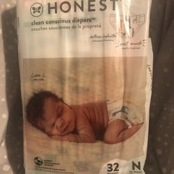 Honest Diapers 32 Pack