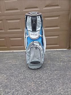 Ping Golf Cart Bag - 14 Way Divider - Black/Gray