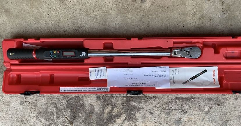 Mactools 1/2” Drive Electronic Torque Wrench Tools Mechanic