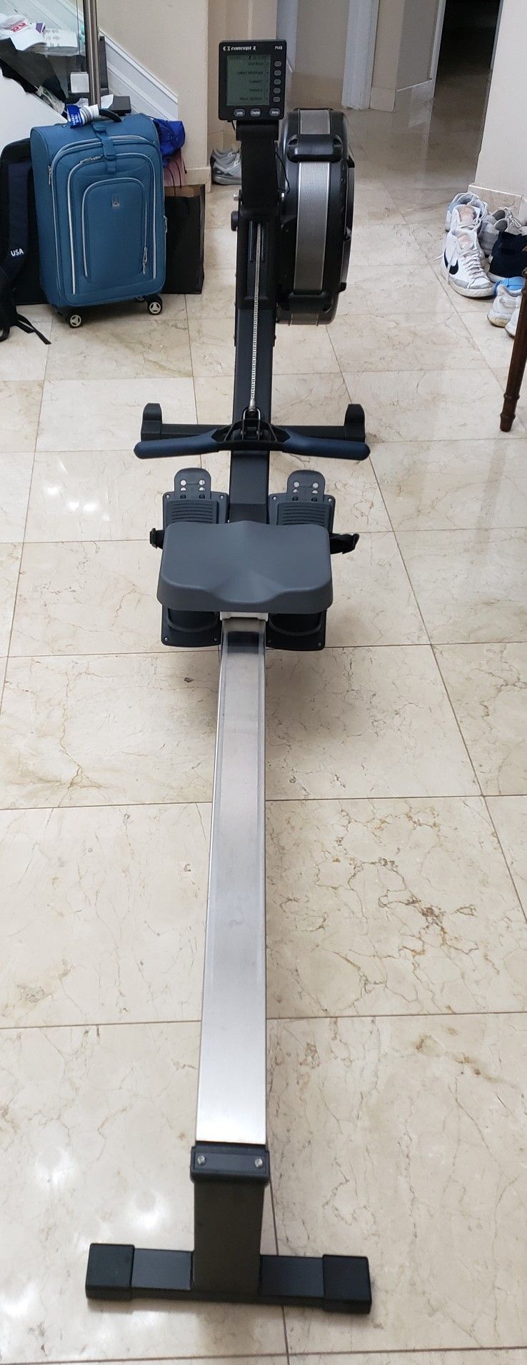 Concept 2 rowing machine