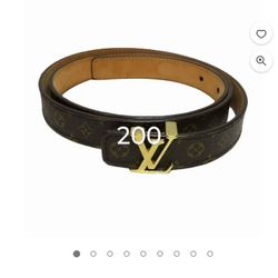 Louis Viton Belt With Buckle 