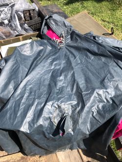 Rare 1956 Korean War Era aviators life raft poncho