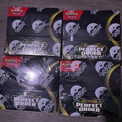 Pokemon perfect order booster box