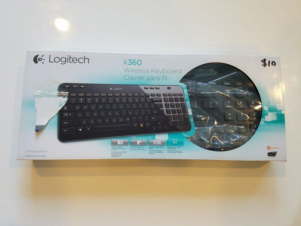 Logitech k360 wireless keyboard (Limited Edition)