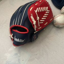 Franklin Baseball Glove Left Handed