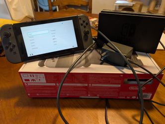 Nintendo Switch Grey (32GB) Unpatched V1 Model