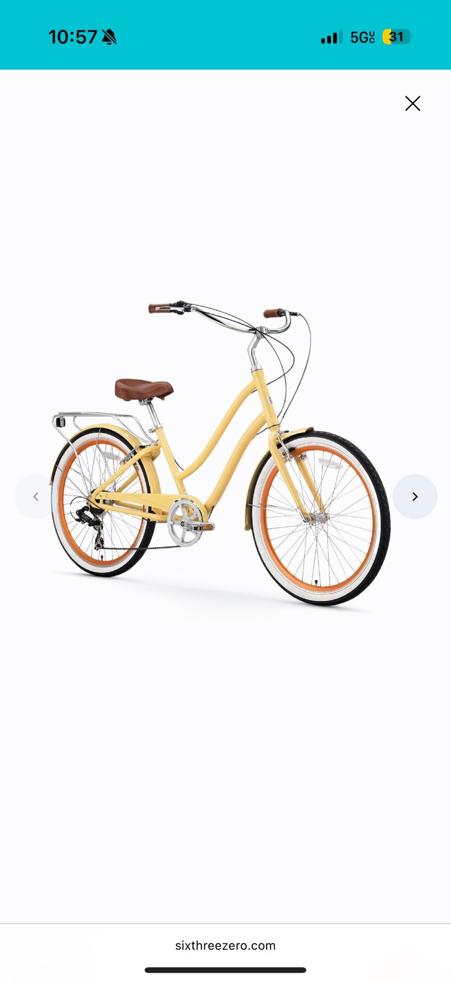 Cruiser Bike- Never Used