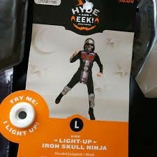 Light Up Ninja Skull 