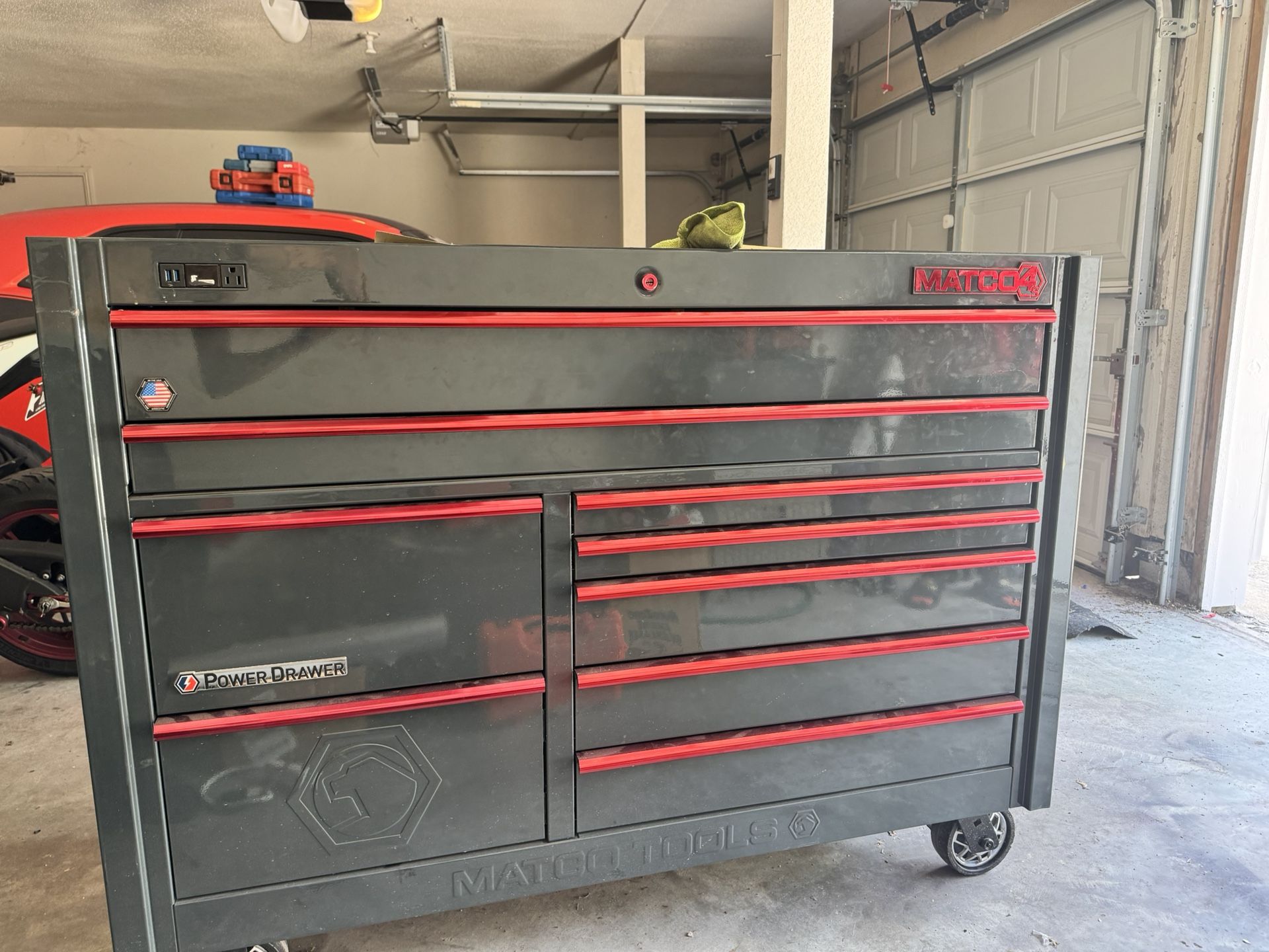 Matco Double Bay 4s Toolbox